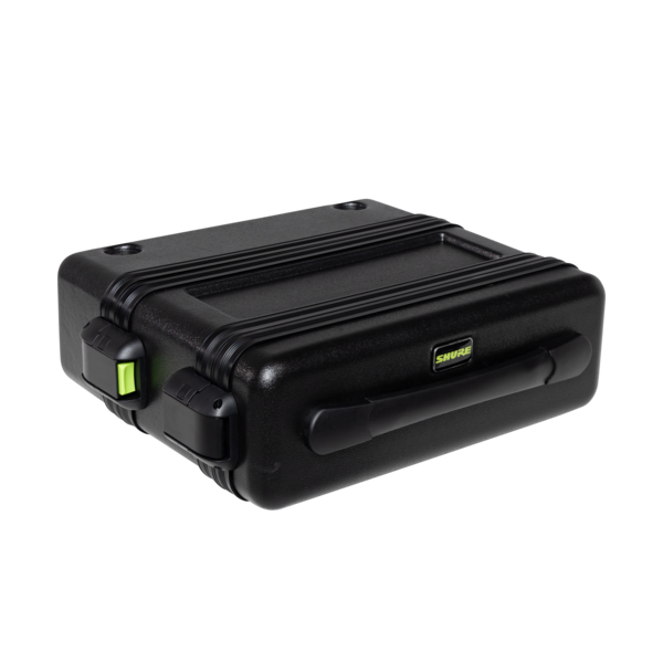 SHURE SYSTEM SOLUTION SERIES MOLDED ATA CASE FOR A SINGLE WIRELESS MIC SYSTEM